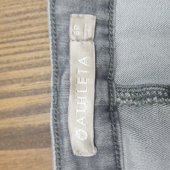 Athleta Sculptek Skinny Jeans Kenai Wash Grey 8P - Picture 5 of 8